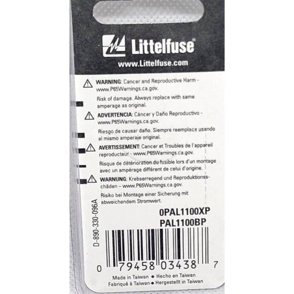 Littelfuse 100A PAL Auto-Link Male Terminal Fuse - Picture 6 of 7